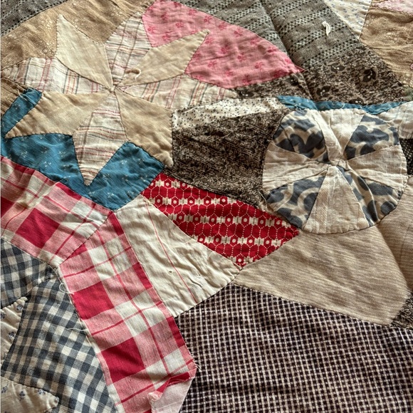 Antique Patchwork Quilt - Picture 3 of 12